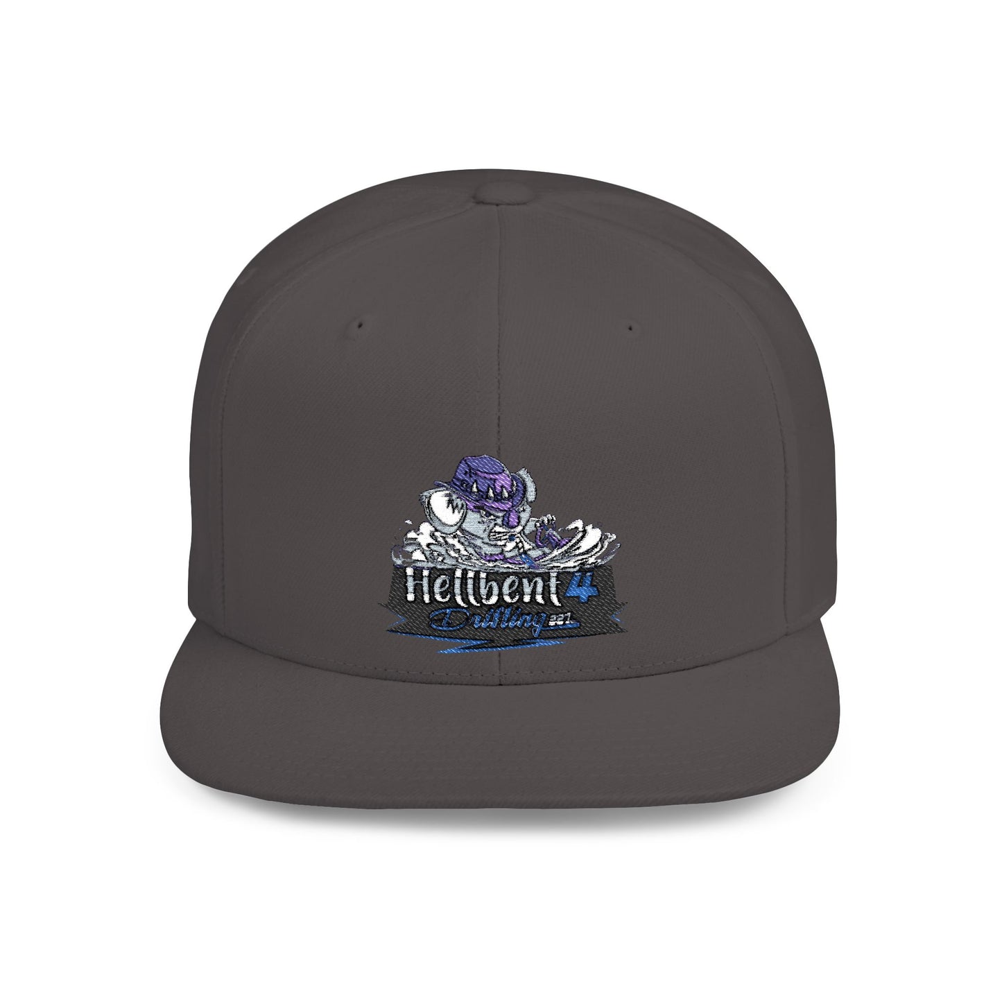 Hellbent 4 Drifting Flat Bill Snapback Cap - Australia