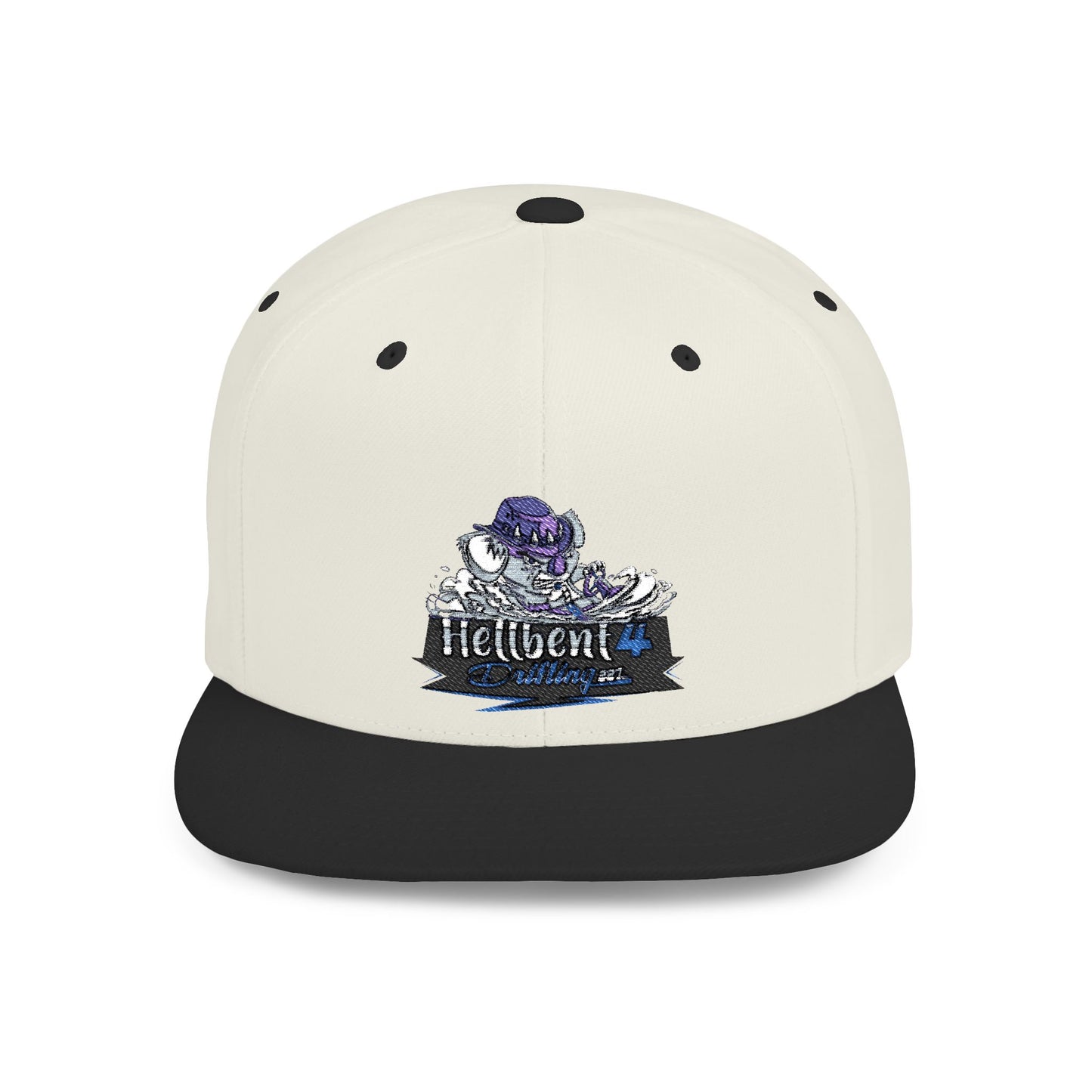 Hellbent 4 Drifting Flat Bill Snapback Cap - Australia
