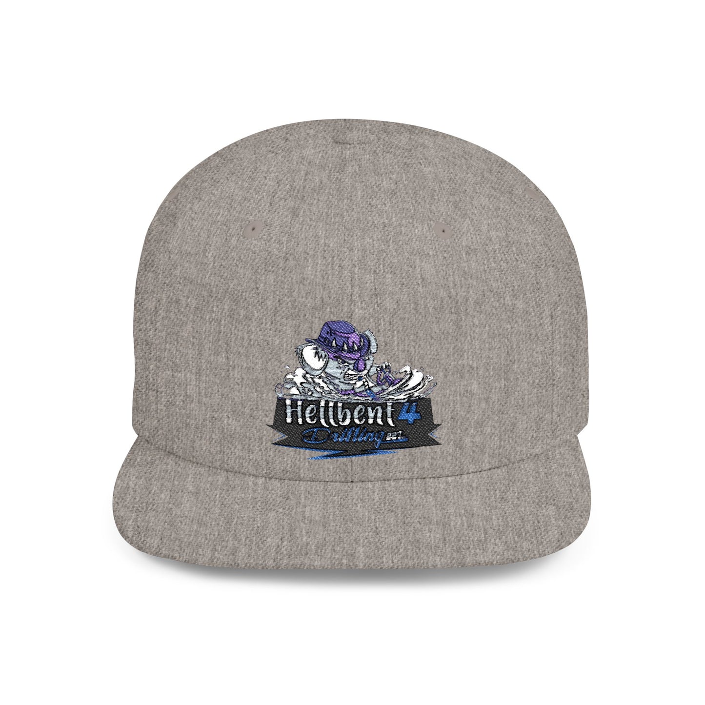 Hellbent 4 Drifting Flat Bill Snapback Cap - Australia