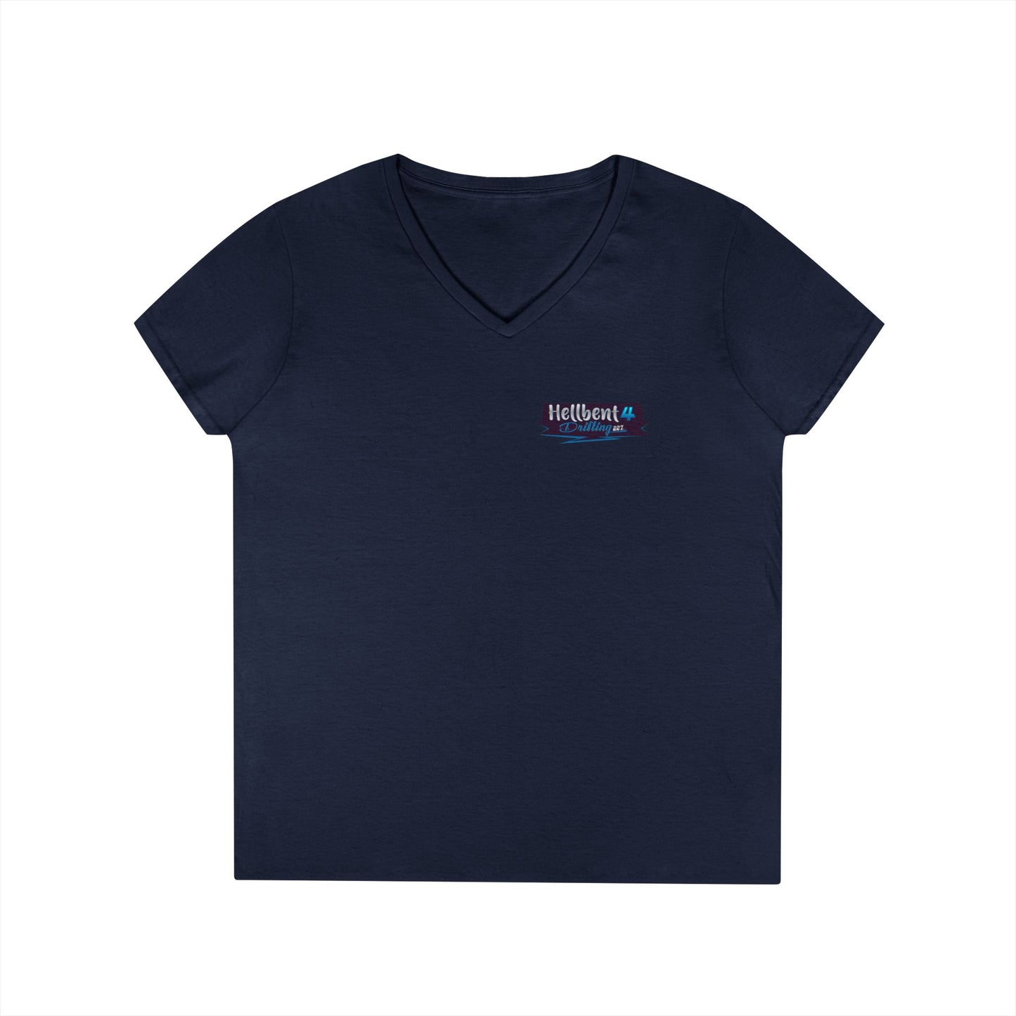 Hellbent 4 Drifting - Australia Logo - Ladies' V-Neck T-Shirt -