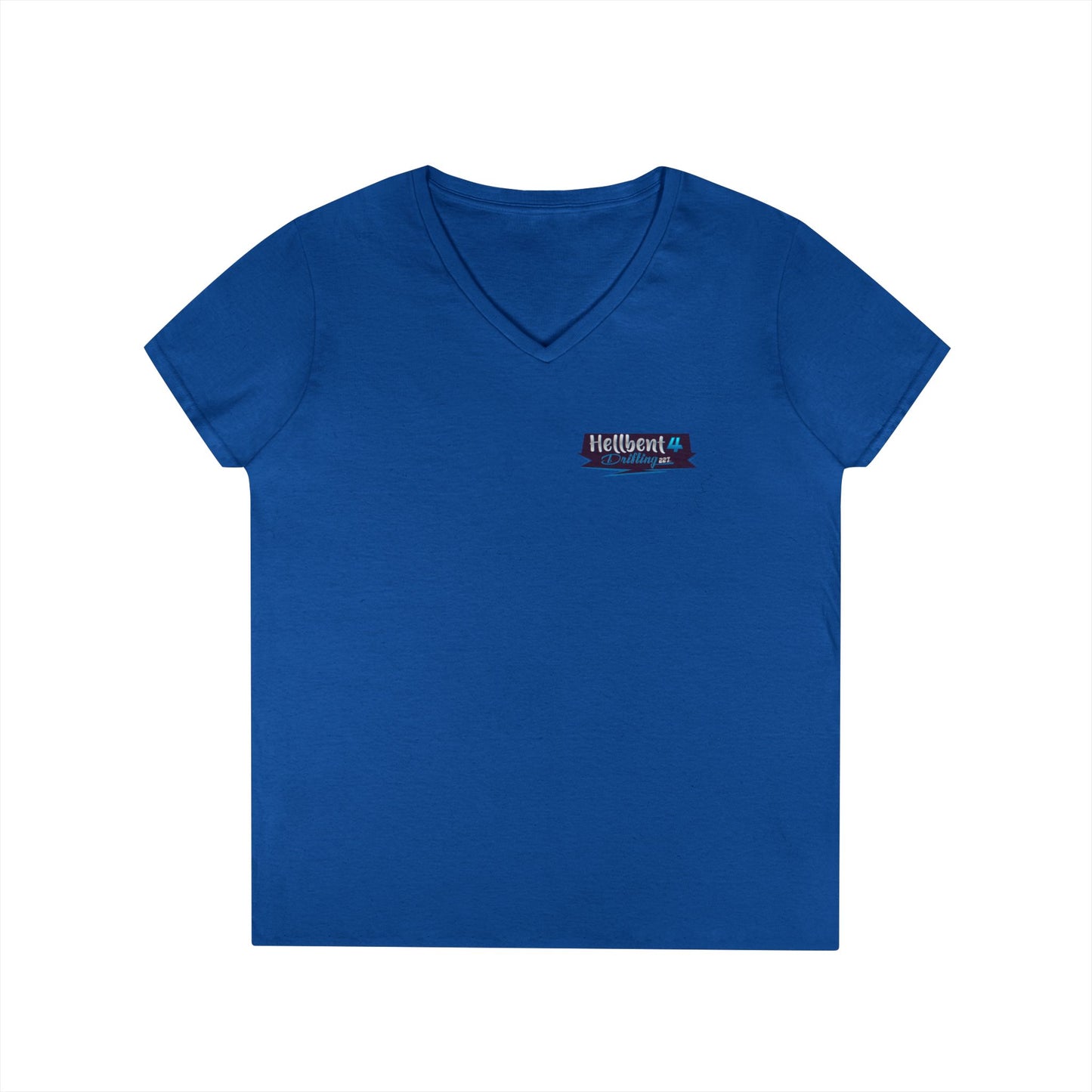 Hellbent 4 Drifting - Australia Logo - Ladies' V-Neck T-Shirt -