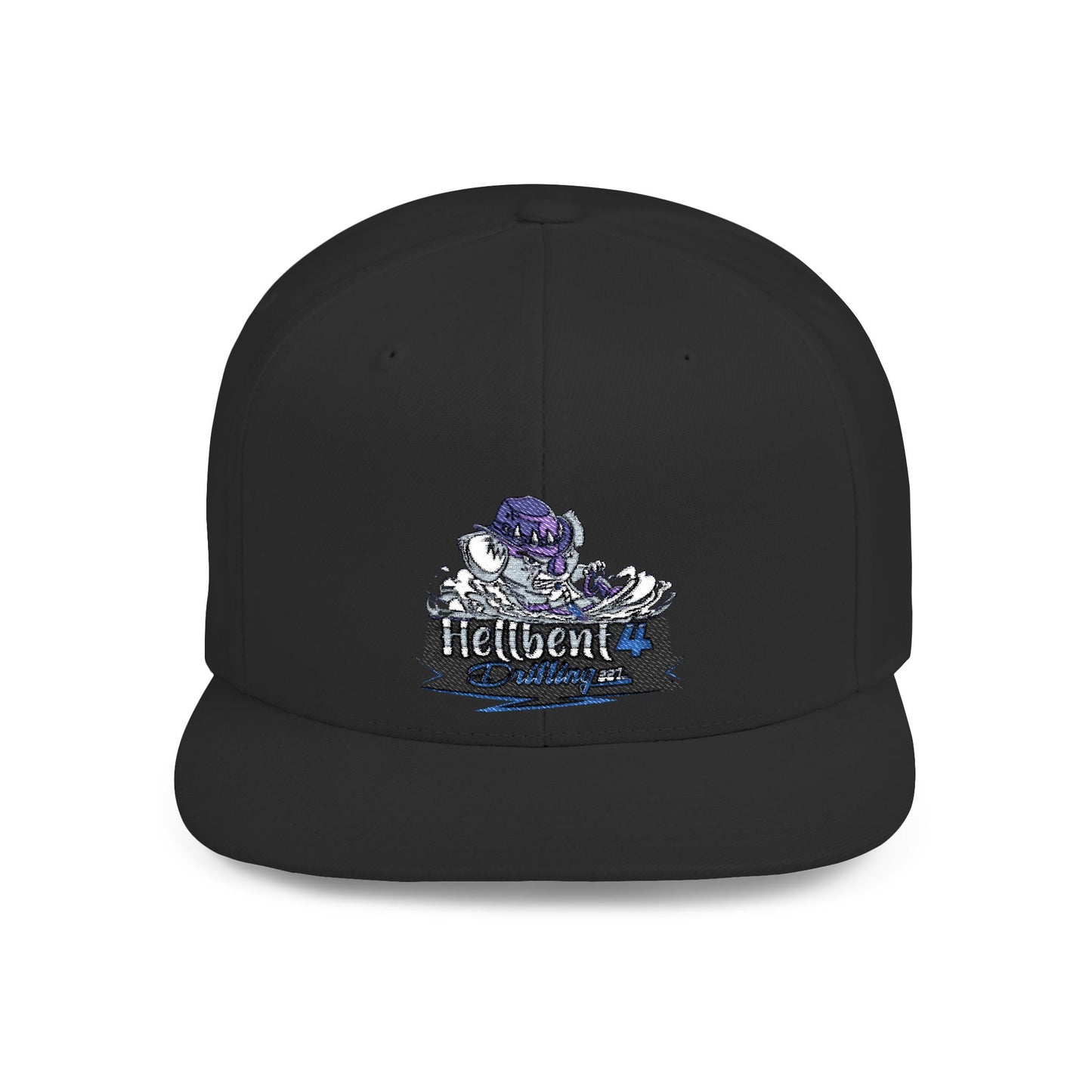 Hellbent 4 Drifting Flat Bill Snapback Cap - Australia