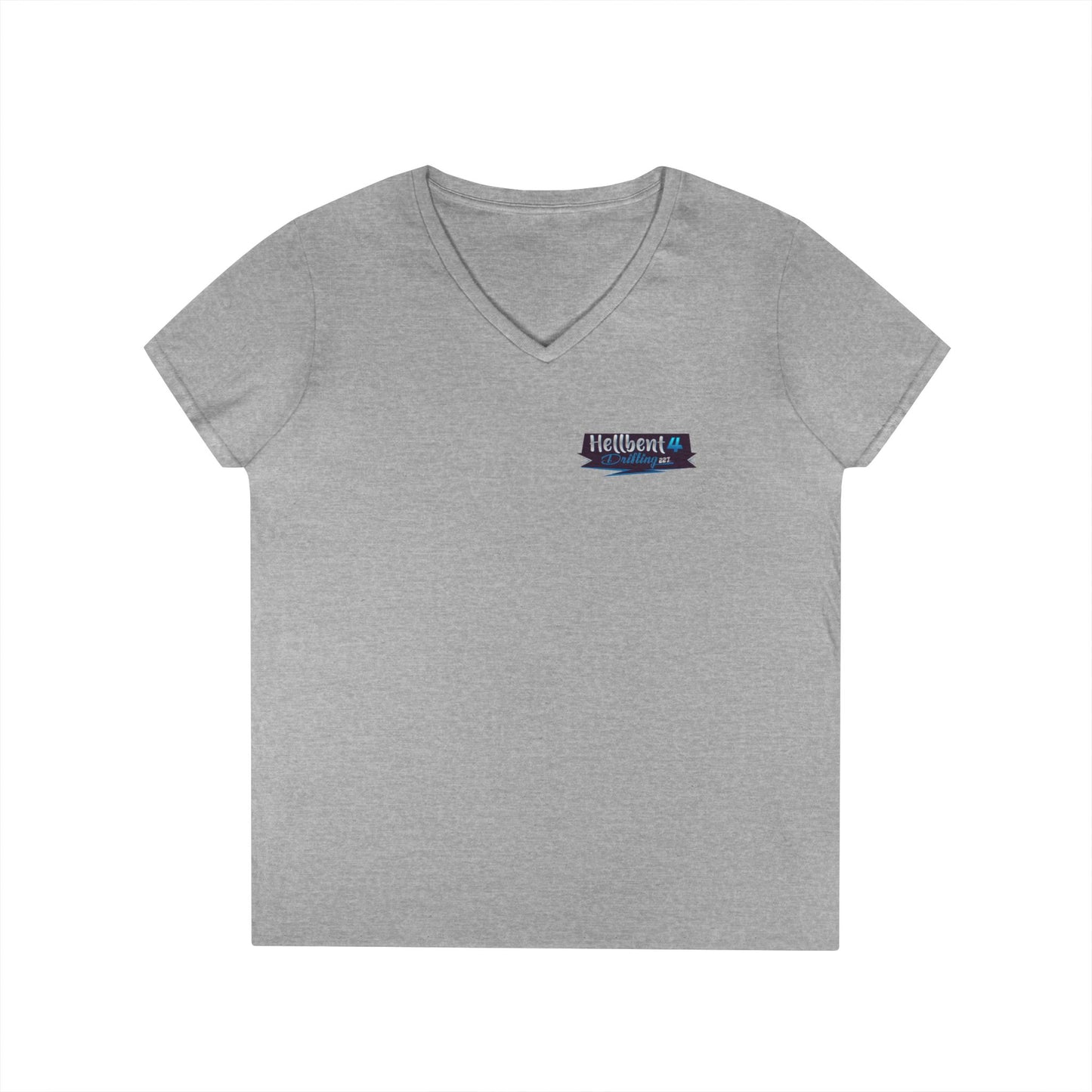 Hellbent 4 Drifting - Australia Logo - Ladies' V-Neck T-Shirt -