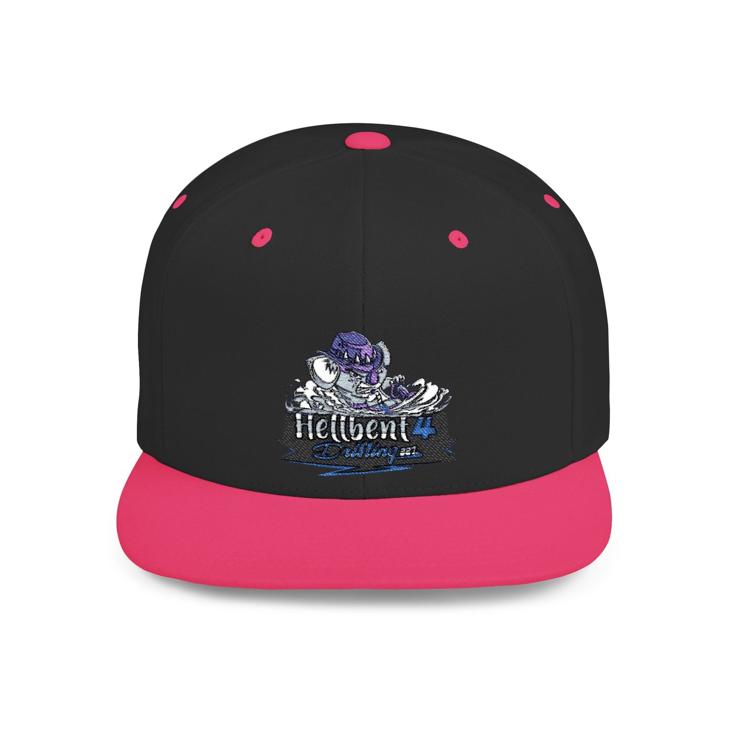 Hellbent 4 Drifting Flat Bill Snapback Cap - Australia