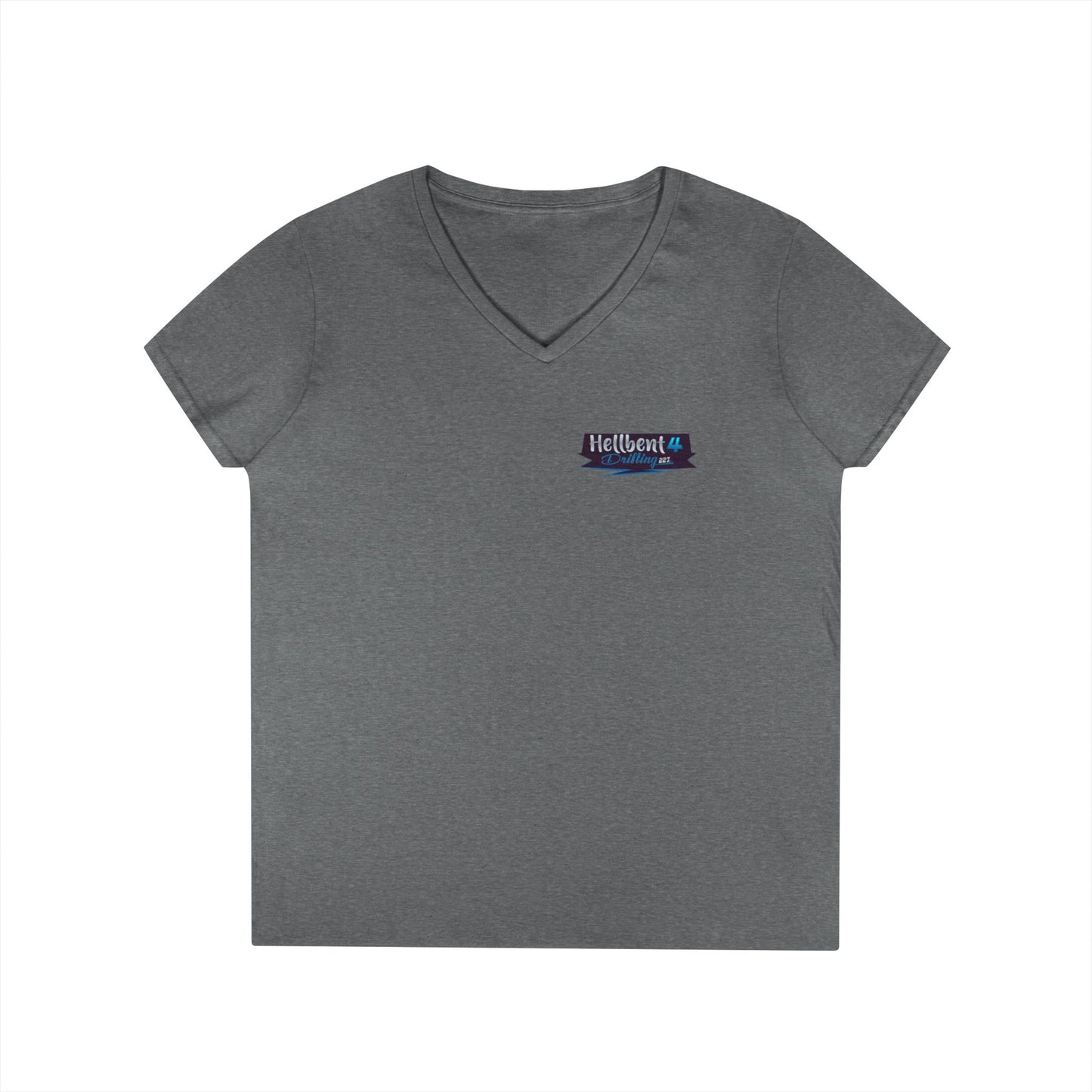 Hellbent 4 Drifting - Australia Logo - Ladies' V-Neck T-Shirt -