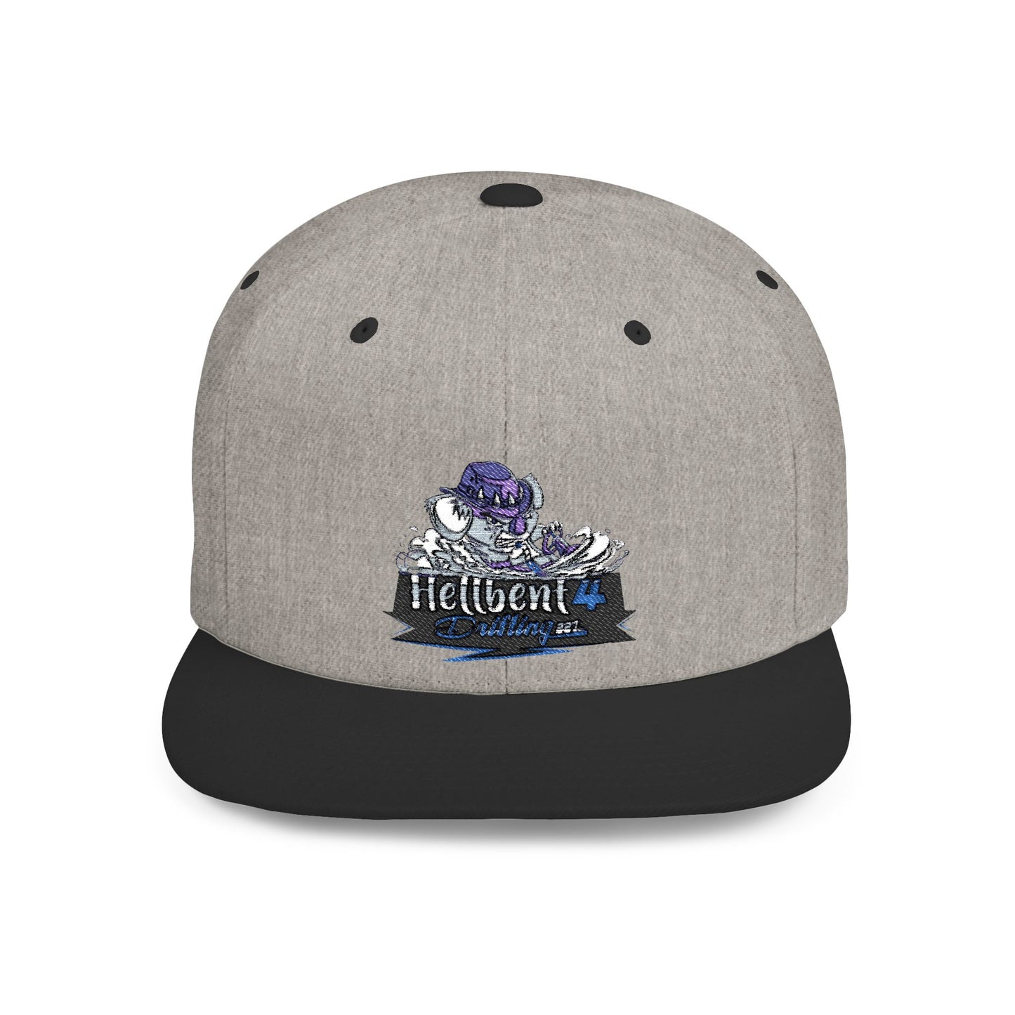 Hellbent 4 Drifting Flat Bill Snapback Cap - Australia