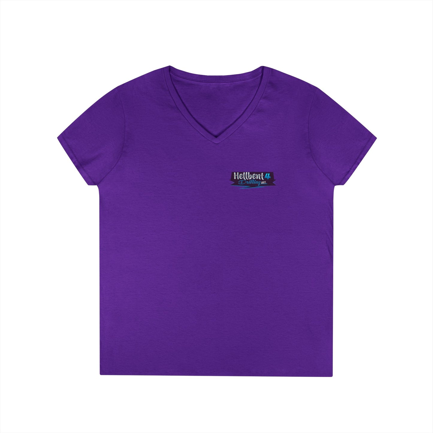 Hellbent 4 Drifting - Australia Logo - Ladies' V-Neck T-Shirt -