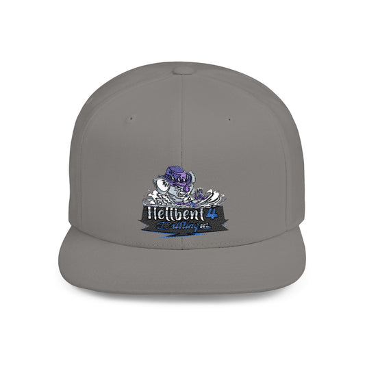 Hellbent 4 Drifting Flat Bill Snapback Cap - Australia