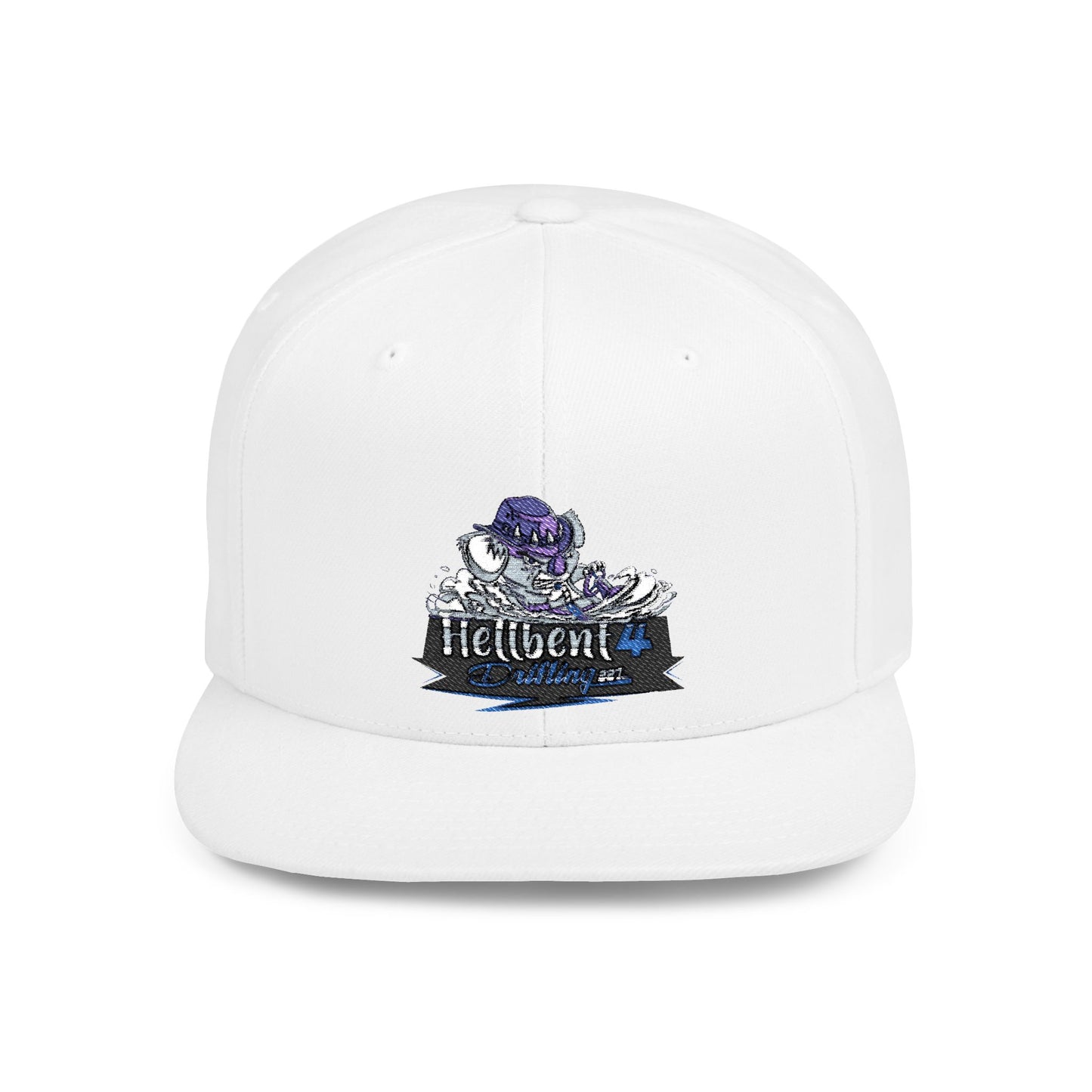 Hellbent 4 Drifting Flat Bill Snapback Cap - Australia
