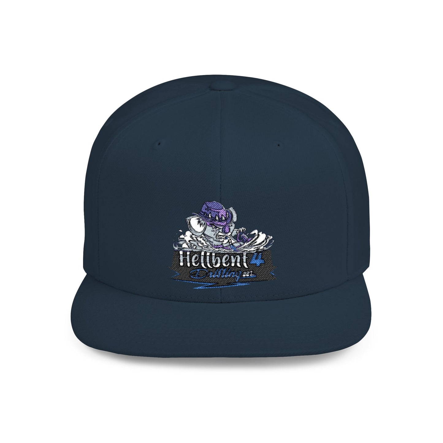 Hellbent 4 Drifting Flat Bill Snapback Cap - Australia