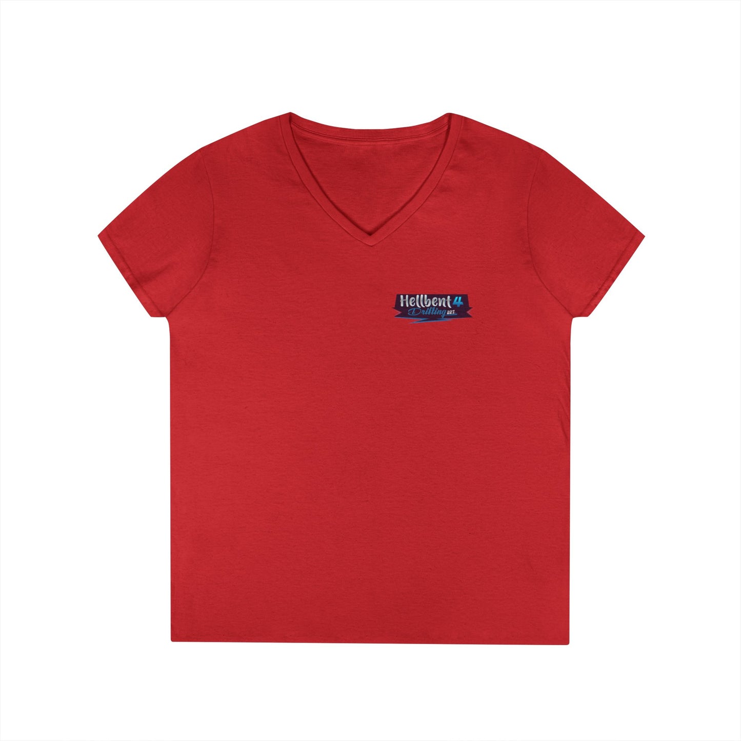 Hellbent 4 Drifting - Australia Logo - Ladies' V-Neck T-Shirt -