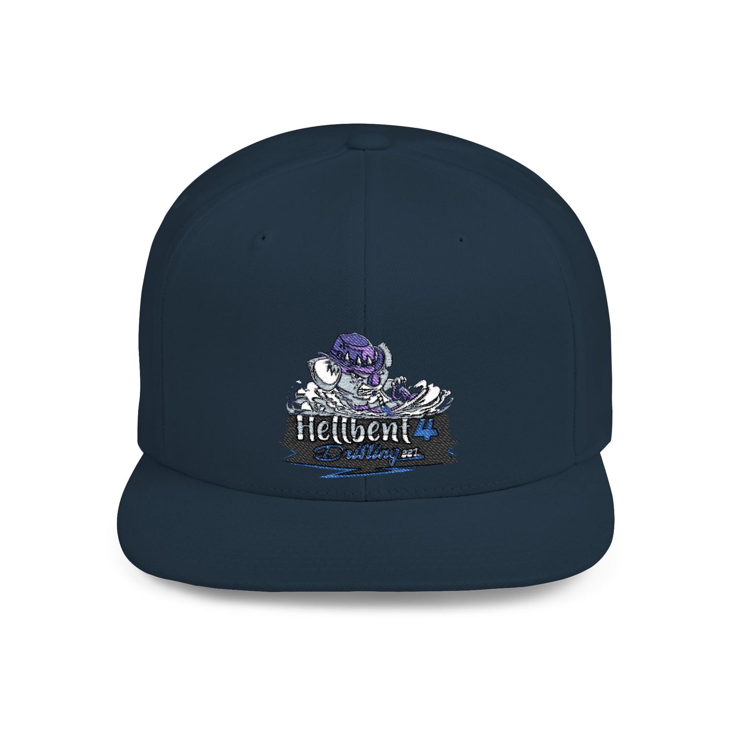 Hellbent 4 Drifting Flat Bill Snapback Cap - Australia