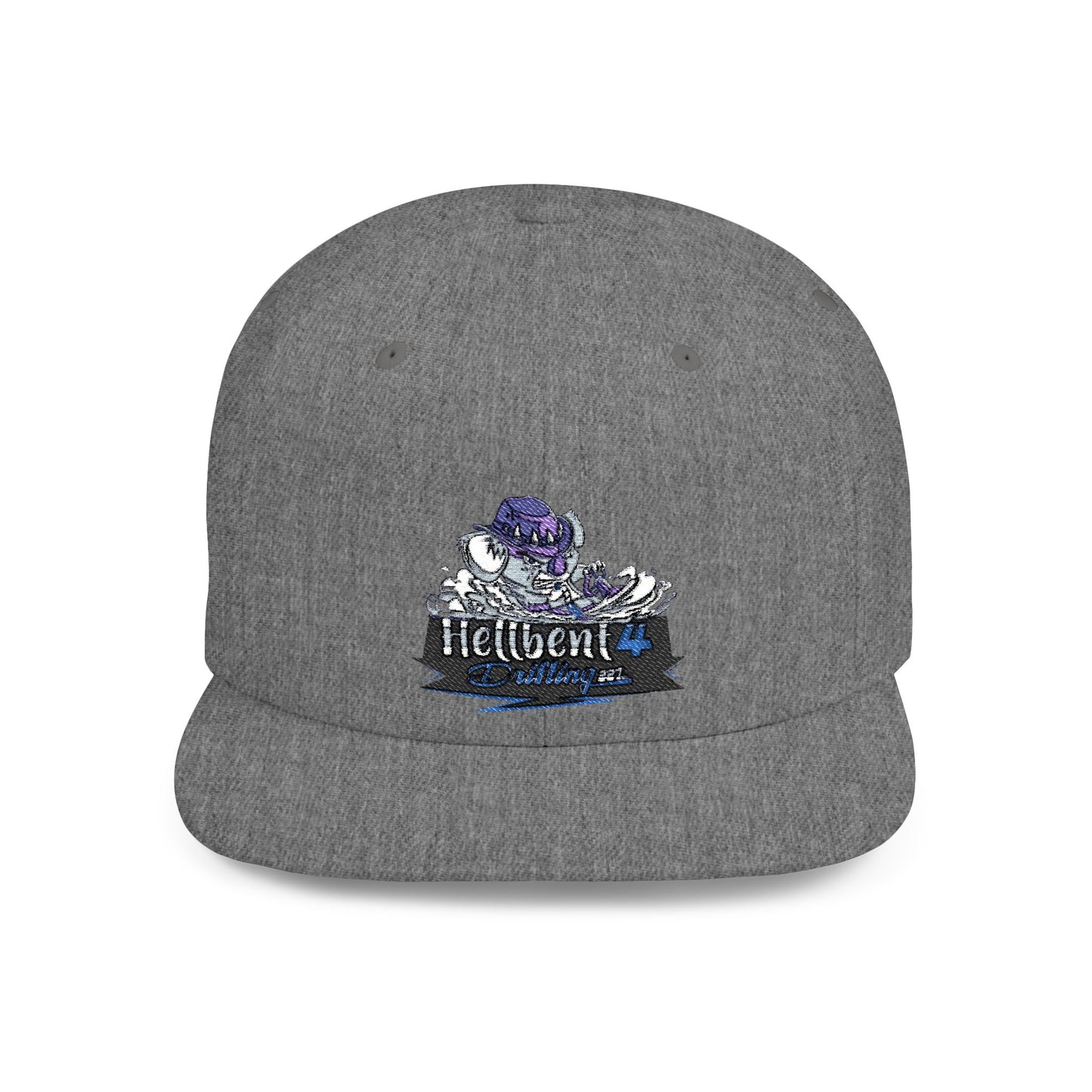 Hellbent 4 Drifting Flat Bill Snapback Cap - Australia