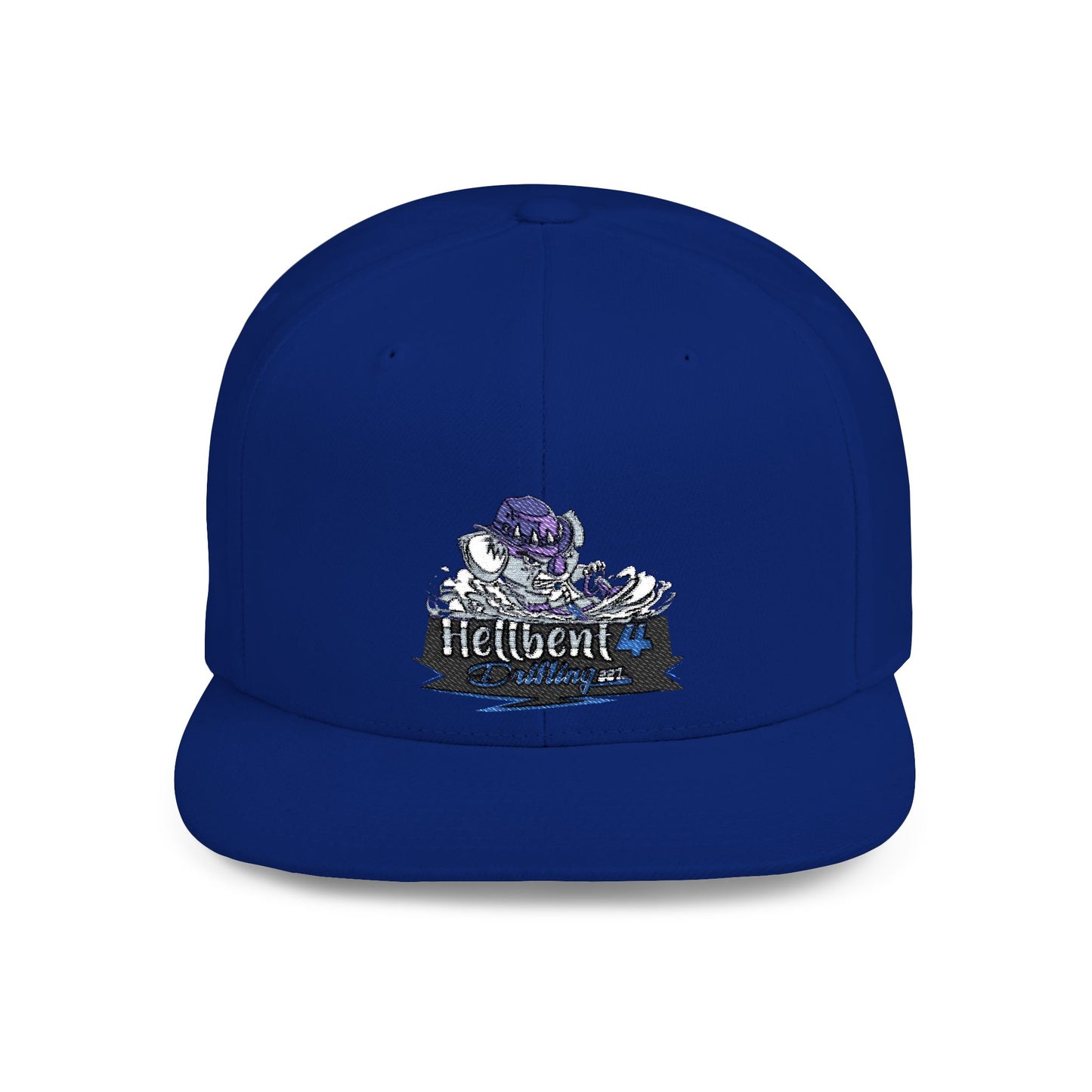 Hellbent 4 Drifting Flat Bill Snapback Cap - Australia