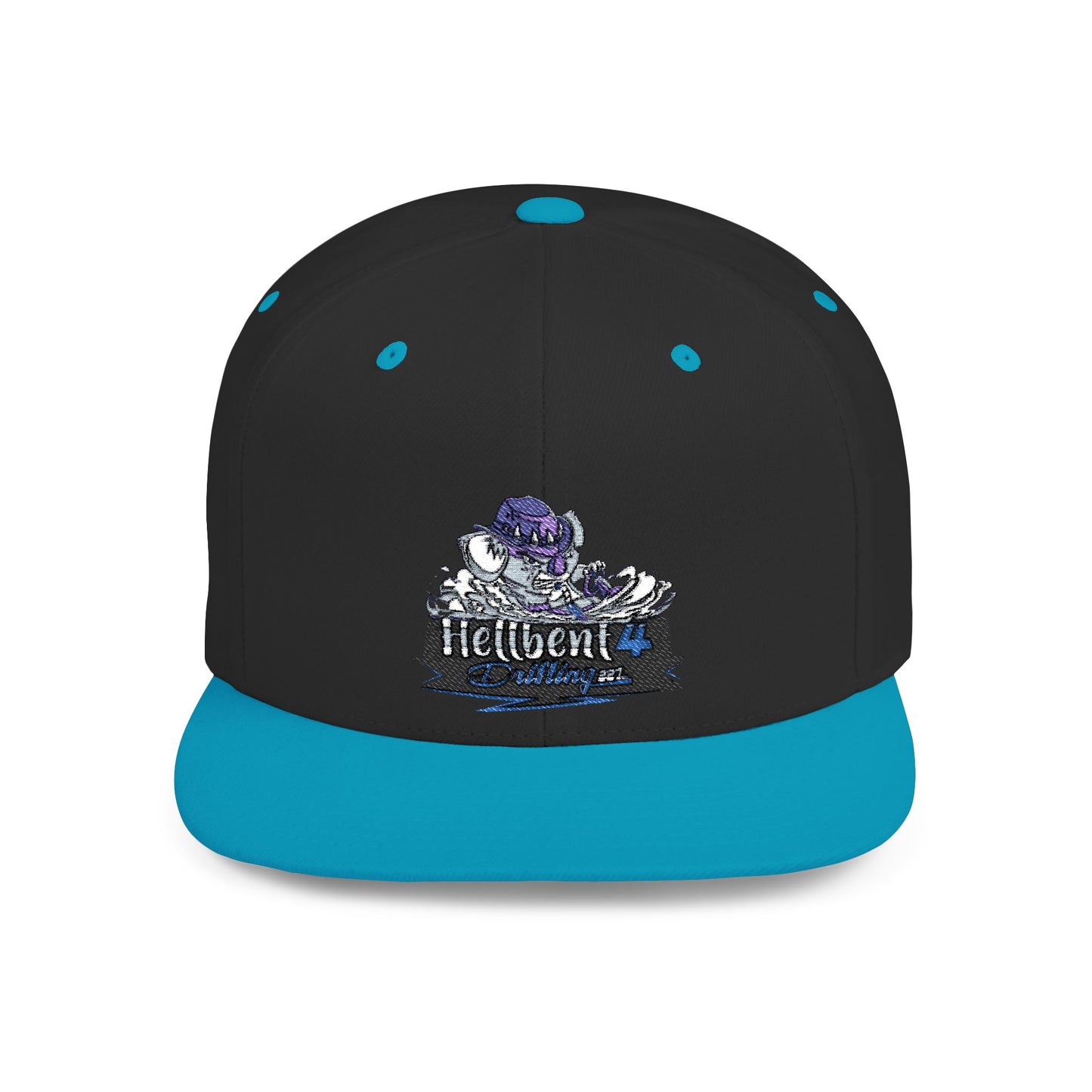 Hellbent 4 Drifting Flat Bill Snapback Cap - Australia