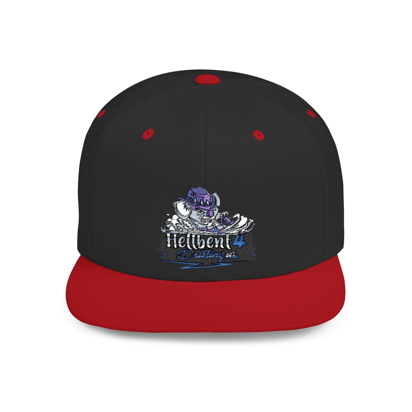 Hellbent 4 Drifting Flat Bill Snapback Cap - Australia