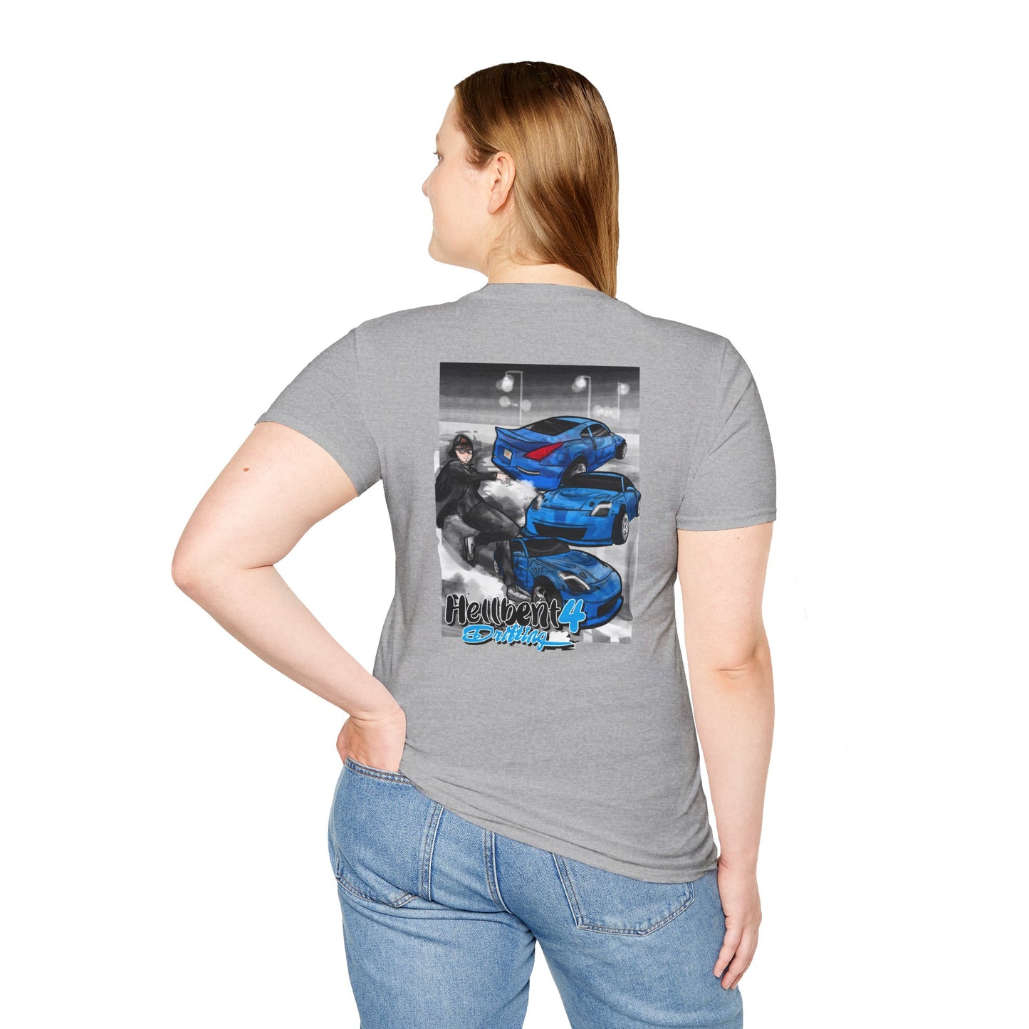 Hellbent 4 Drifting – Blue Z Street Style Tee