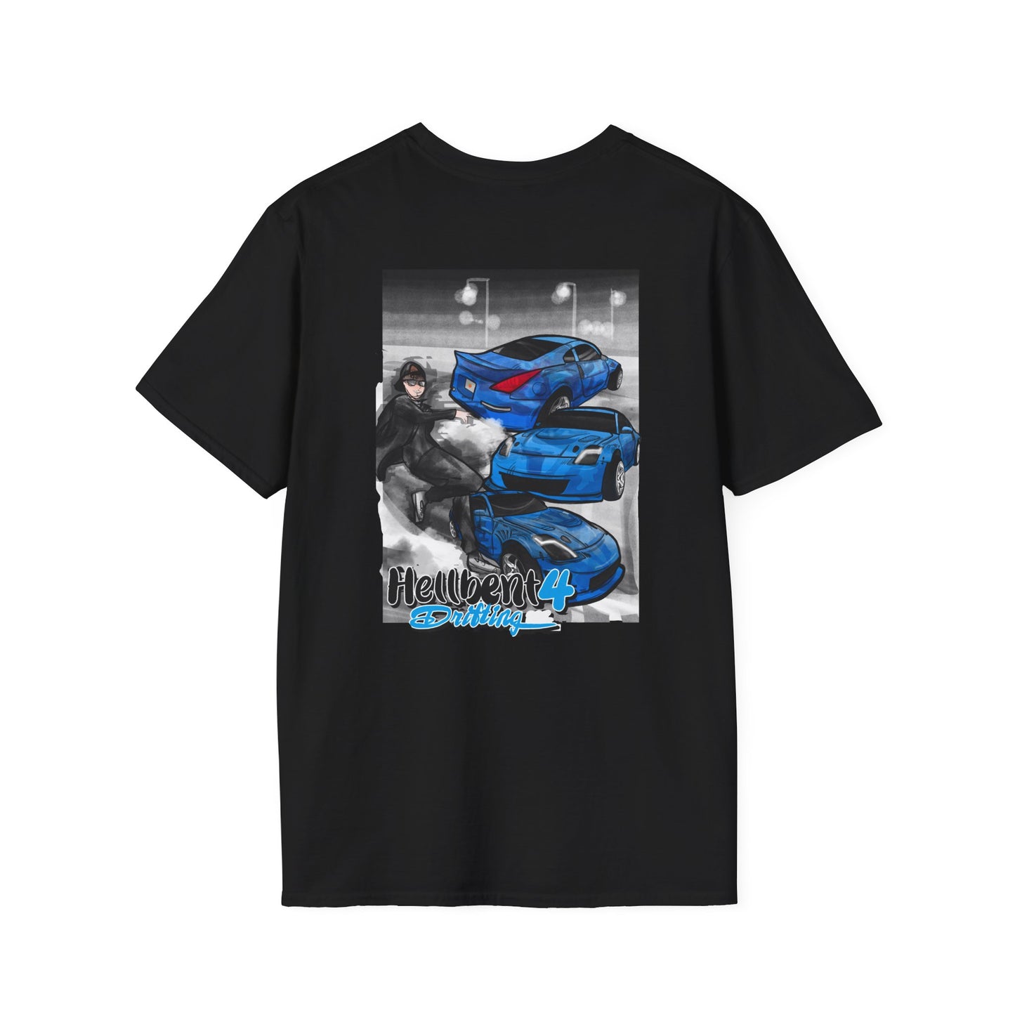 Hellbent 4 Drifting – Blue Z Street Style Tee