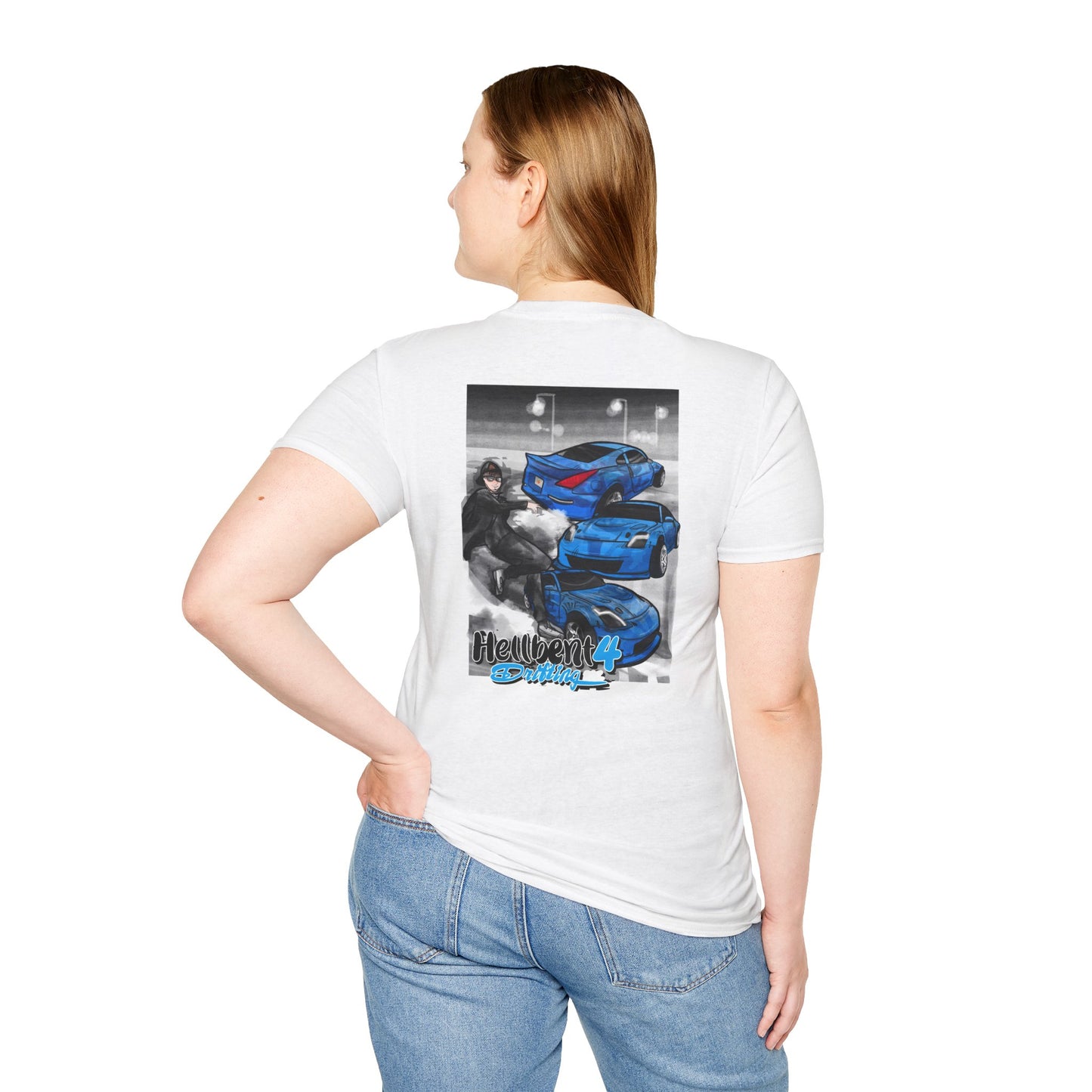 Hellbent 4 Drifting – Blue Z Street Style Tee