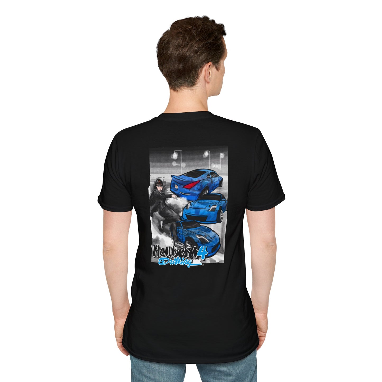Hellbent 4 Drifting – Blue Z Street Style Tee