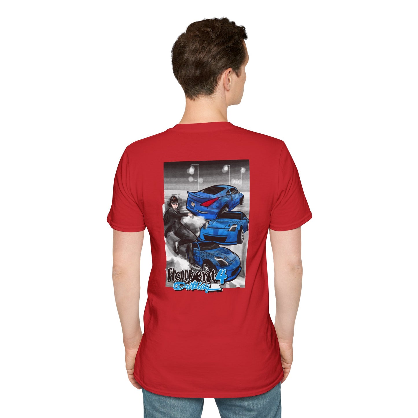 Hellbent 4 Drifting – Blue Z Street Style Tee