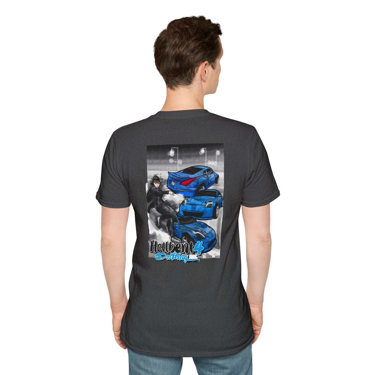 Hellbent 4 Drifting – Blue Z Street Style Tee