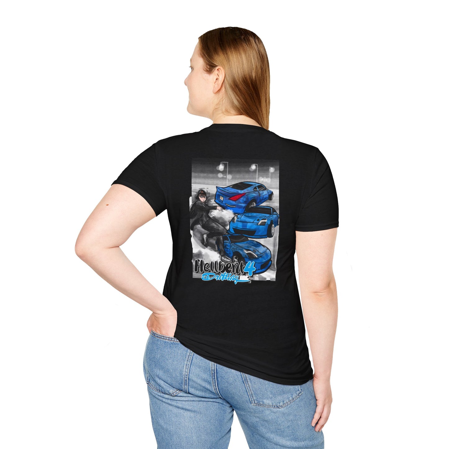 Hellbent 4 Drifting – Blue Z Street Style Tee