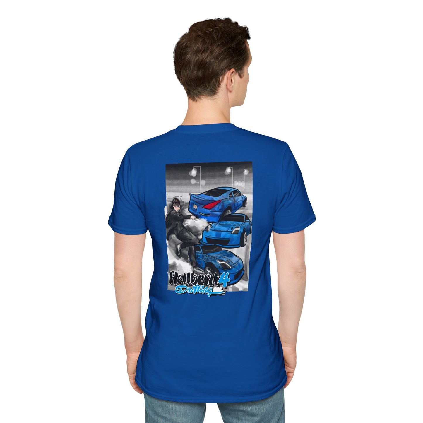Hellbent 4 Drifting – Blue Z Street Style Tee