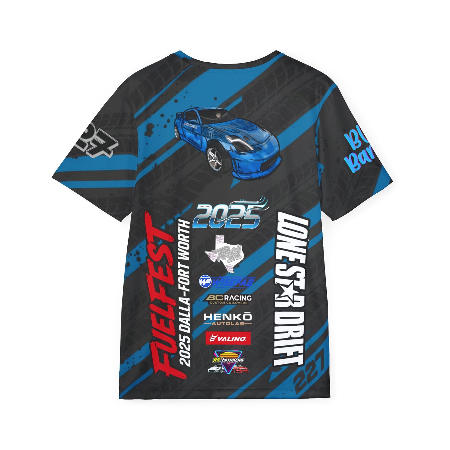 Special Edition - Fuel Fest Dallas - Hellbent 4 Drifting Jersey | Blake Barnett #227 Team Gear