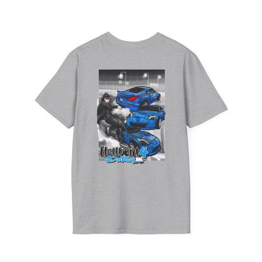 Hellbent 4 Drifting – Blue Z Street Style Tee