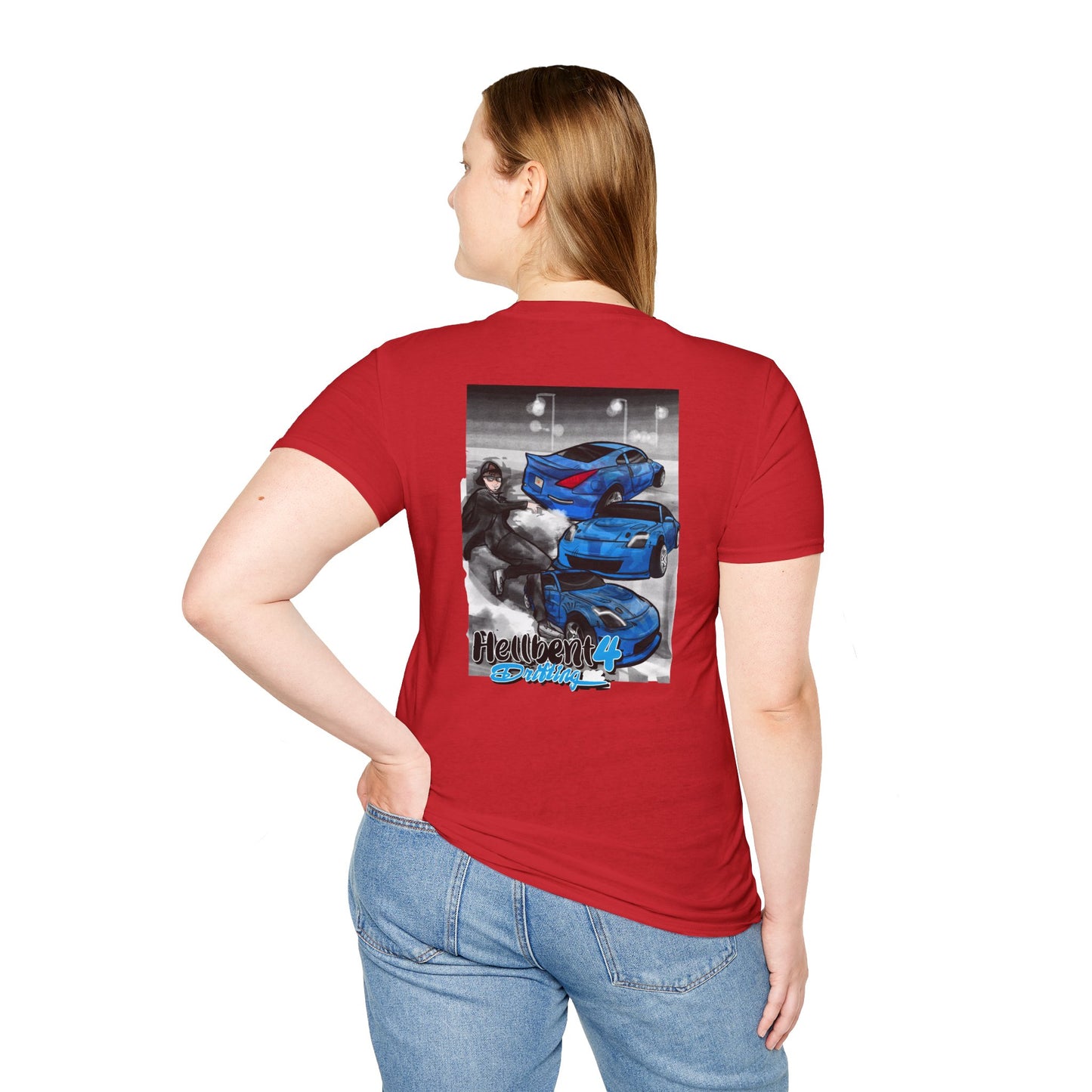 Hellbent 4 Drifting – Blue Z Street Style Tee