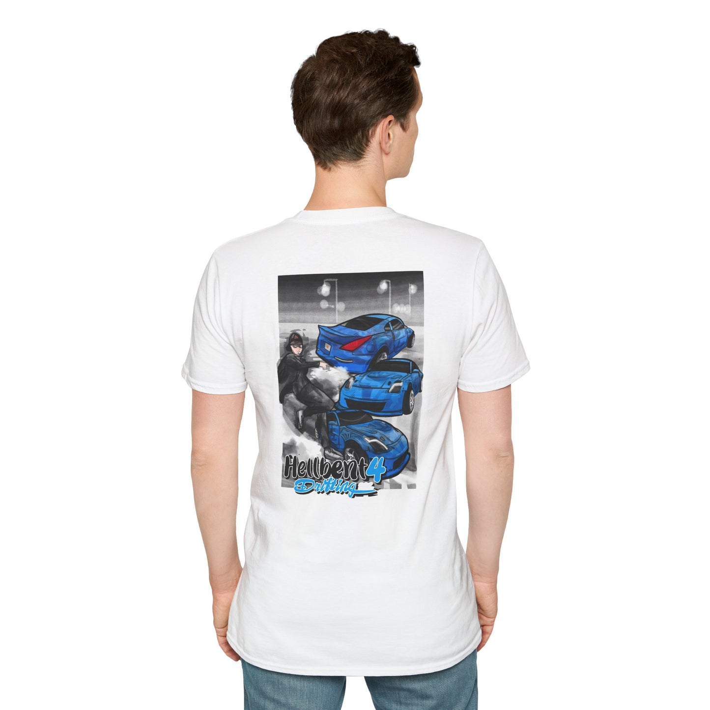 Hellbent 4 Drifting – Blue Z Street Style Tee