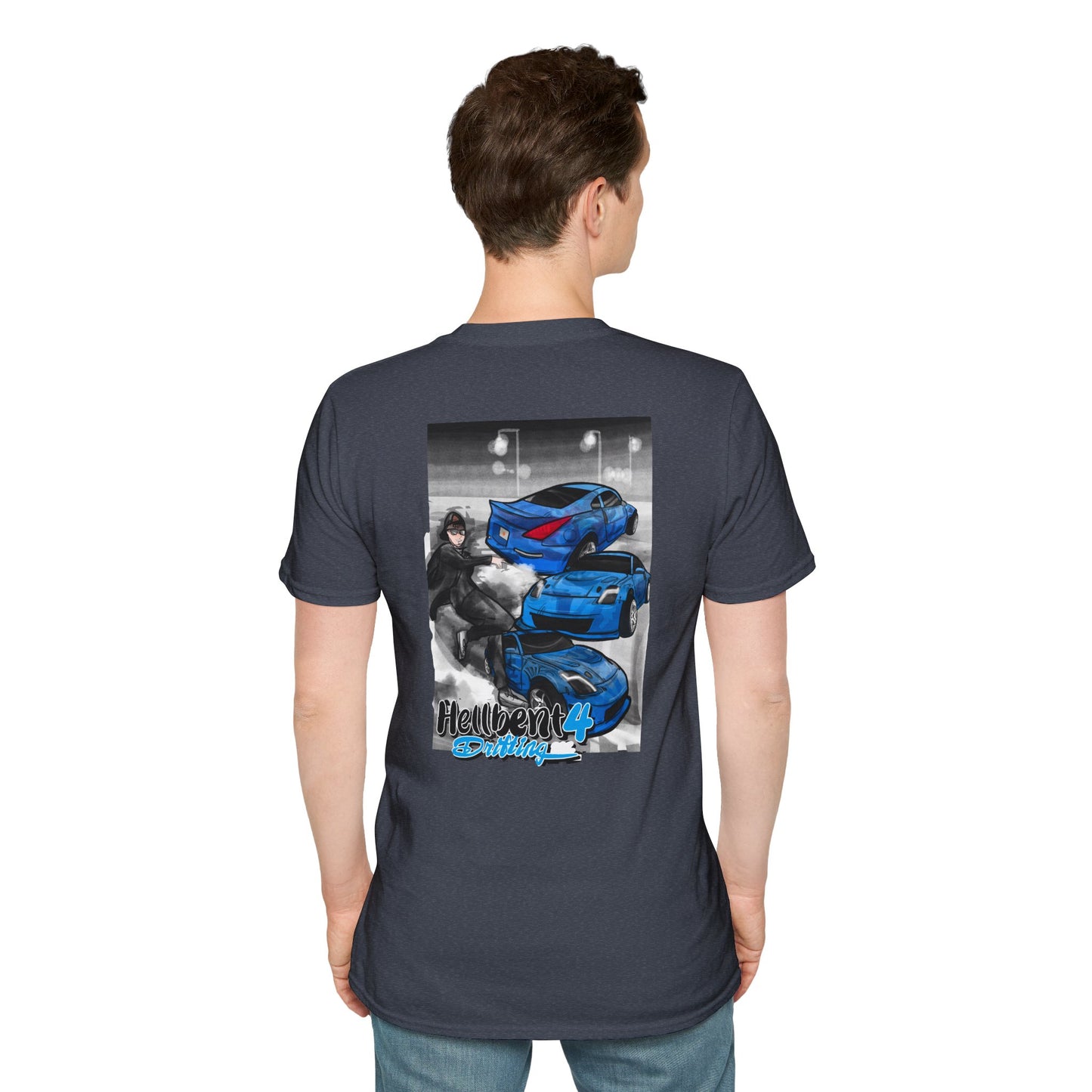 Hellbent 4 Drifting – Blue Z Street Style Tee