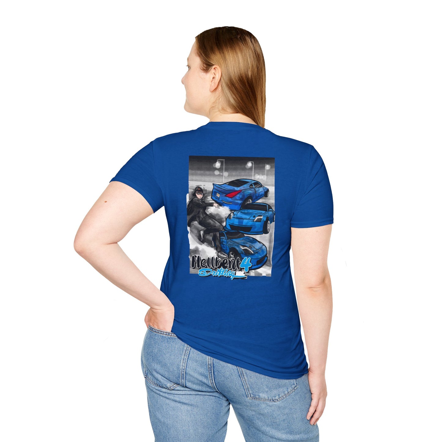 Hellbent 4 Drifting – Blue Z Street Style Tee